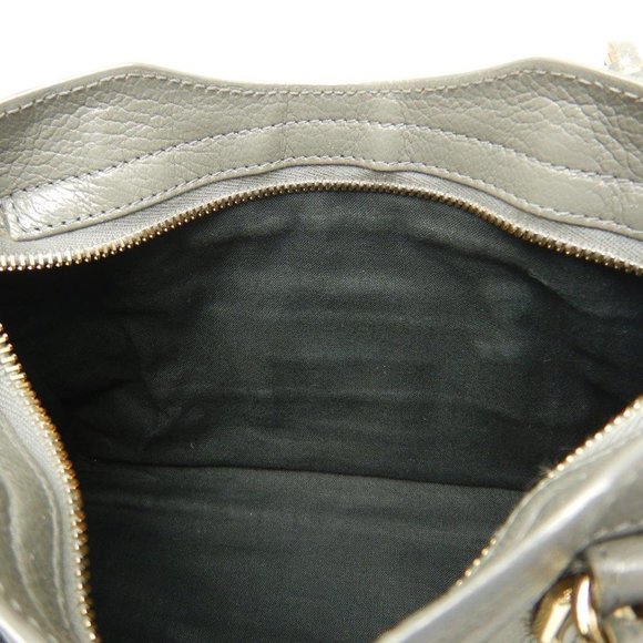 Balenciaga Mini City Bag Shoulder Bag Leather Gray - Picture 7 of 9